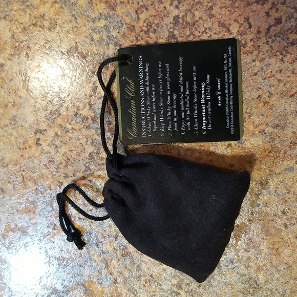 Canadian Club Whiskey Stone, gray color, NWT - Picture 2 of 4